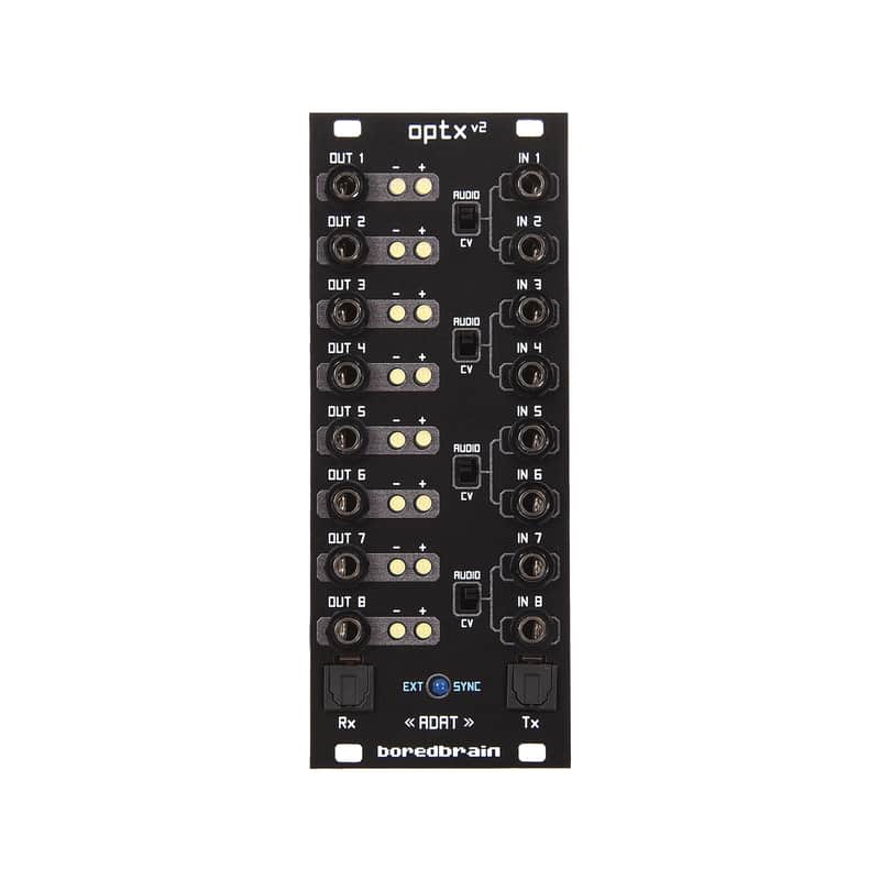 Boredbrain Optx v2 ADAT Converter Eurorack Module image 1