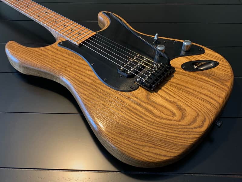 McCloud Stratocaster / Roasted Swamp Ash / Roasted Flame Maple 3x3 Neck / 2-Point Trem / Planet Tone 'Legacy' HB / Nitro image 1