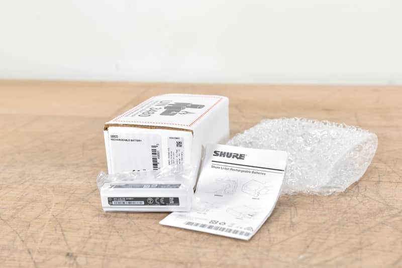 Shure SB920 Lithium-Ion Rechargeable Battery CG0032D image 1