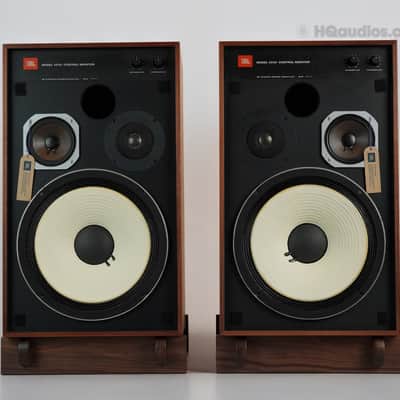 JBL 4312A Control Monitor Speakers Pair – Restored Walnut Cabinets – 1 Year Warranty image 6