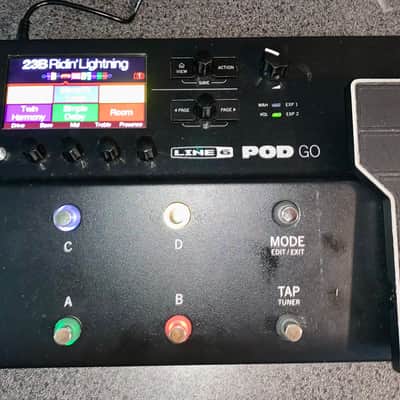 Line 6 POD GO Multi-Effect and Amp Modeler 2020 - Present - Black image 1