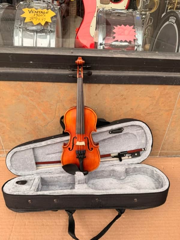 Cielo Dolce 1/16 Violin SN: 190017 wth Bow and Case image 1