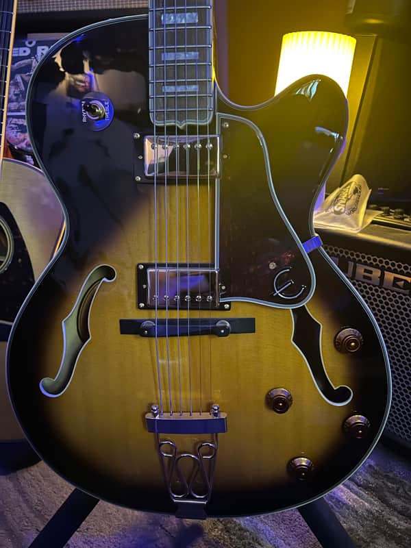 Epiphone Joe Pass Signature Emperor II 1994 - 2015 - Vintage Sunburst image 1