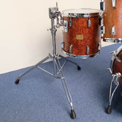 Sonor Signature Horst Link 18" - 10" - 12" - 14" Heavy Shells Bubinga drumkit from 1980's image 12