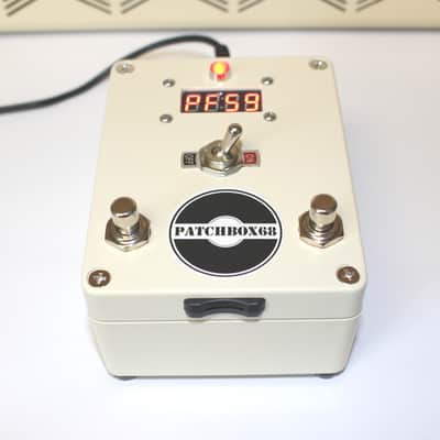 PATCHBOX68 PFS9 (Yamaha THR10) Programmable Footswitch Controller Vanilla PLATINUM PACKAGE image 4