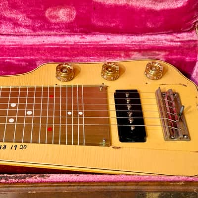Gibson Ultratone Lap Steel 1954 - Cream image 9