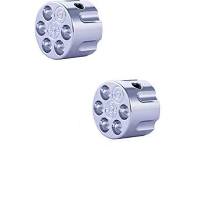 Revolver Guitar  Control Knobs (Chrome) image 1