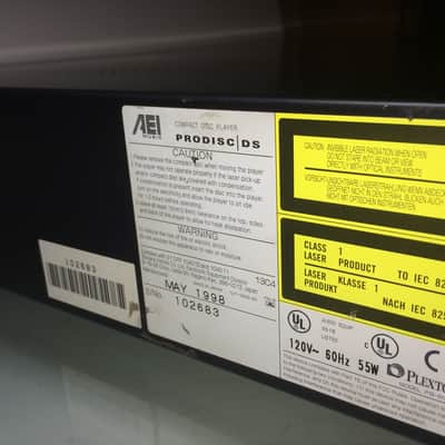 RARE! AEI ProDisc/DS Compact Disc Player & Power Cord (Plays Proprietary & CD) image 12