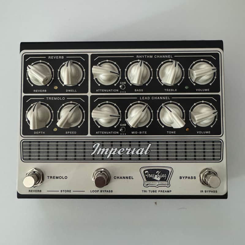 Tone King Imperial Preamp 2025 - Present - Cream / Black image 1