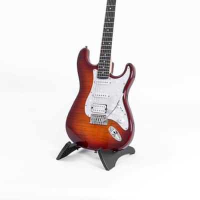 Washburn SDFSB pack 2023 - Flamed maple tobacco burst image 3
