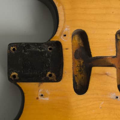 Fender  Stratocaster Owned and extensively used by Elliott Sharp Solid Body Electric Guitar (1964), ser. #L33715, black tolex hard shell case. image 21