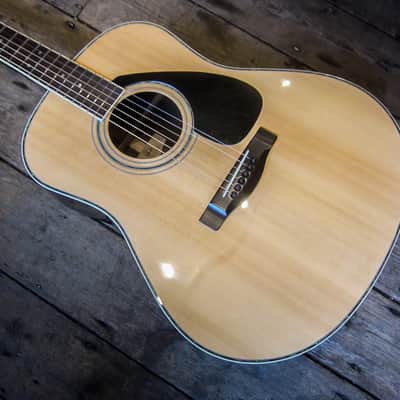 2000's Yamaha LL 11 Acoustic Guitar Natural Finish image 8