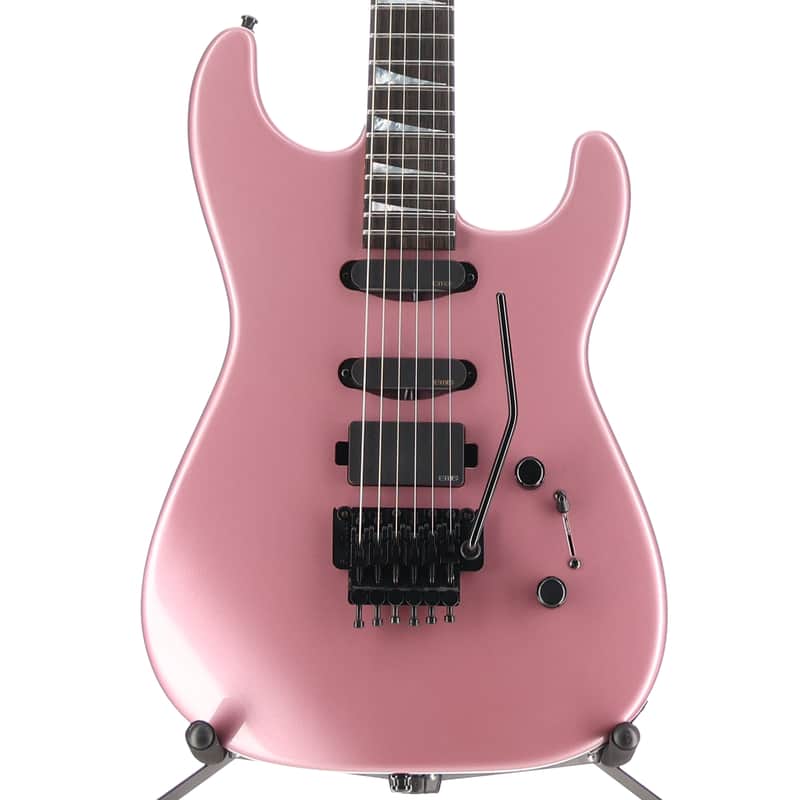 Charvel Custom Shop Custom Shop Electric Guitar San Dimas HSS FR Burgundy Mist Metallic (RC2) (16805)