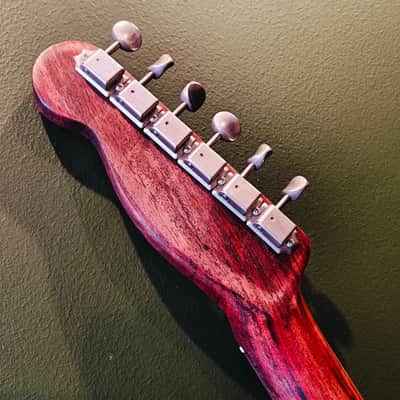 Belle Guitars Teg Custom, Fiesta red - medium relic image 14