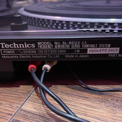 Technics SL-BD22 Automatic Turntable System image 8