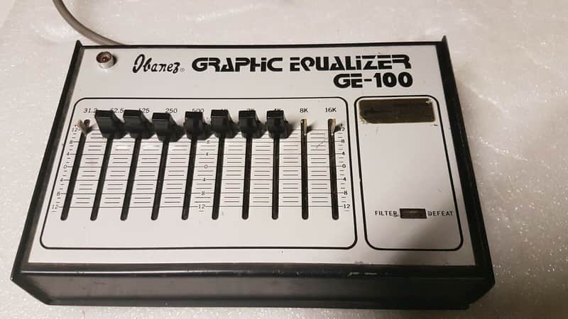 70's IBANEZ GE 100 GRAPHIC EQUALIZER image 1