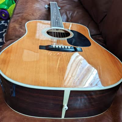 1974 Yamaki AY372S Brazilian Rosewood - Natural W/Original Hard Case image 12