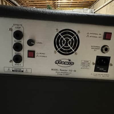 Atomic - Reactor 112-50 - Powered Tube Guitar Cabinet for Modelers - 50-Watt - NEW image 10