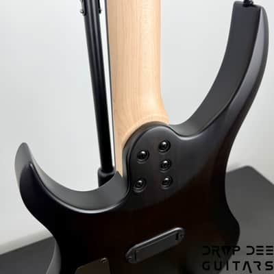 Legator Ghost G6FSS Multiscale Headless Electric Guitar w/ Bag - Dark Sapphire image 14