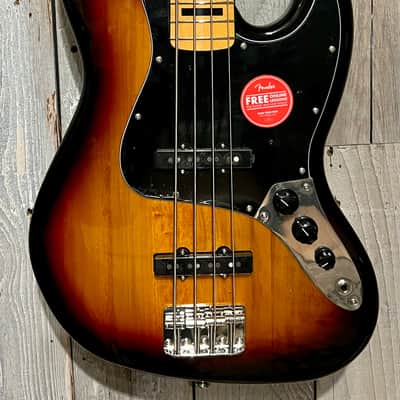 Squier Classic Vibe '70s Jazz Bass  3-Color Sunburst, Super Kool Fender J-Bass In Stock Ships Ultra Fast ! image 13