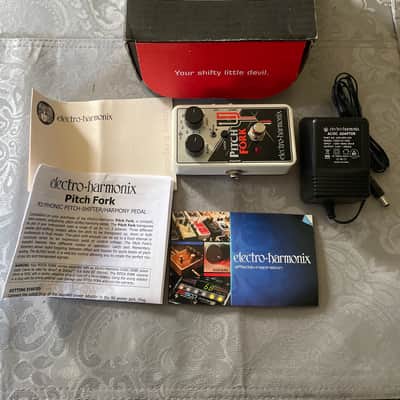 Electro-Harmonix Pitch Fork Polyphonic Pitch Shifter / Harmony Pedal 2014 - Present - Black / White / Red image 1