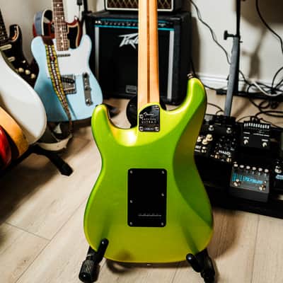Fender American Ultra II Stratocaster HSS Solar Flare Ebony Board image 4