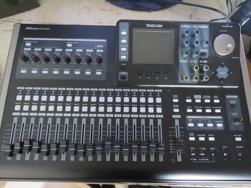 TASCAM DP-24SD 24-track Digital Portastudio 2015 - Present - Black image 1
