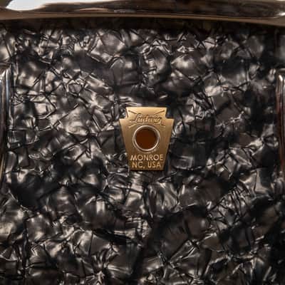2018 Ludwig Legacy Mahogany Black Diamond Pearl Drum Set image 6