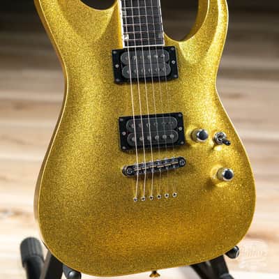 ESP USA Horizon-II Seymour Duncan Guitar w/ Case – Gold Sparkle image 3