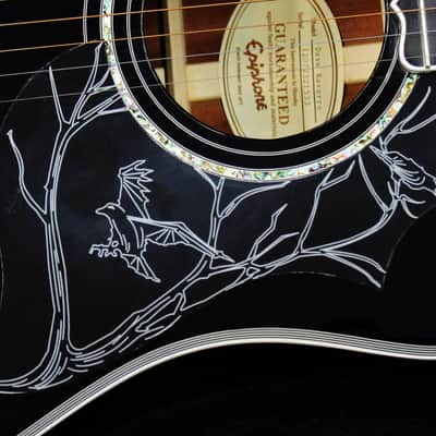 Epiphone Dave Navarro Signature Model Acoustic-Electric Guitar image 10