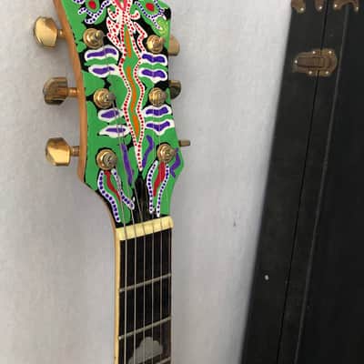 SALES*Fernandes MG Electric Guitar(松本秀人モデル)Hide Matsumoto Collection X-Japan Black and Hand-painted image 8