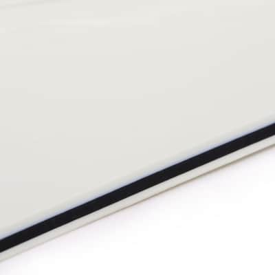 Brio HSS 11 Hole Strat® Pickguard for Fender US/Mex Made Standard Stratocaster Modern Style Parchment image 2
