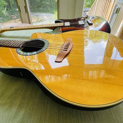 Pristine, all-original 2000-2001 Ovation Standard Balladeer 1861 image 12