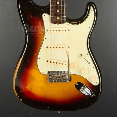 Fender Stratocaster Sunburst Original Vintage 1962 - Sunburst (COD 2181VG) image 2