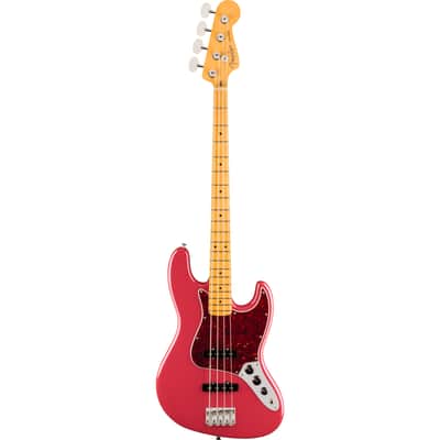 Fender American Professional Classic Jazz Bass MN Faded Dakota Red - 4-String Electric Bass image 1