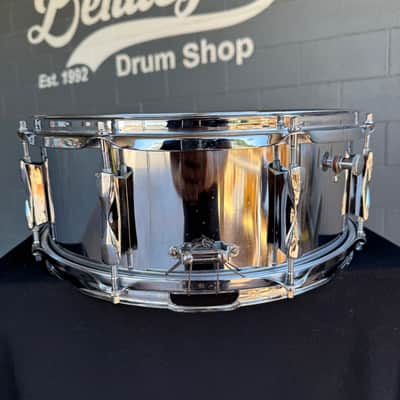 Vintage Premier Olympic 5.5x14 Chrome-over-Steel Snare Drum (Rm4) image 4