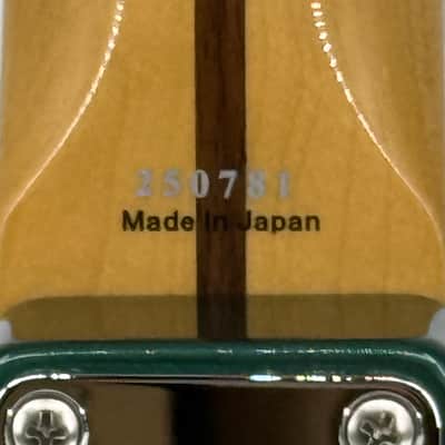 Tokai Goldstar HSS-Style, Ash Body, Maple Fretboard - Sherwood Green Metallic Made in Japan AST-423-101M-SHSGM image 6