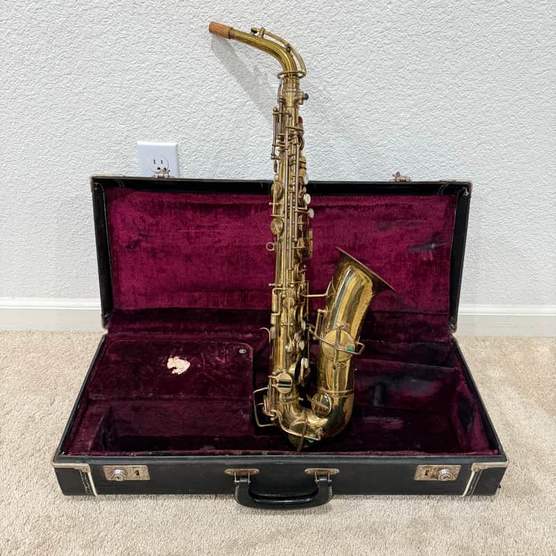 Vintage 1923 Buescher True Tone Alto Saxophone Low Pitch Elkhart-Ind. image 1