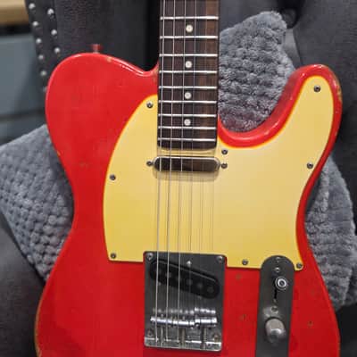 T-Style Nitro Telecaster Partscaster, Vintage-Style Build 2026 - Dakota Red Relic image 4
