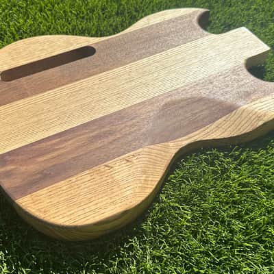 SHC - SG Style 7 string kit - natural shellac, oil stain, and matte poly image 6