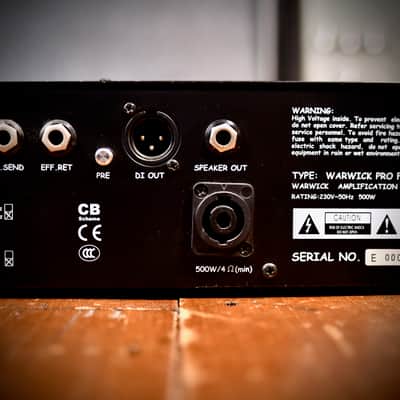 Warwick PRO FET 5.1 Bass Amp Head 2006 image 8