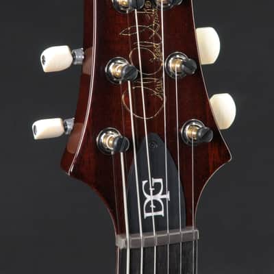 PRS DGT David Grissom Semi-Hollow w/ Moons - Gold Top image 6