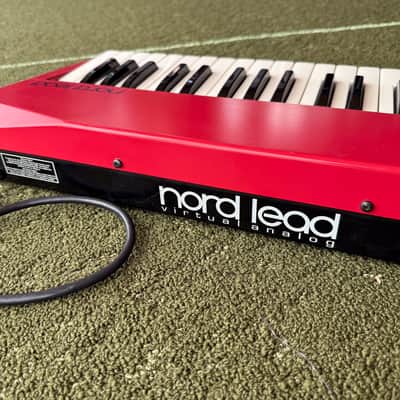 Nord Lead 49-Key 4-Voice Polyphonic Synthesizer 1995 - 1997 - Red image 7
