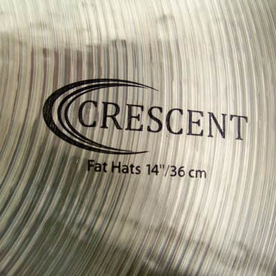 Sabian Crescent 14" Fat Hats Hi Hat Cymbals/Stanton Moore/Model S14H/Brand New image 2