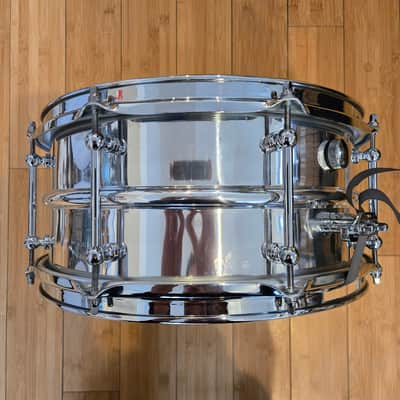 Snares - Dunnett Classic Drums 6.5x14 Model 2N Aluminum Snare Drum image 5