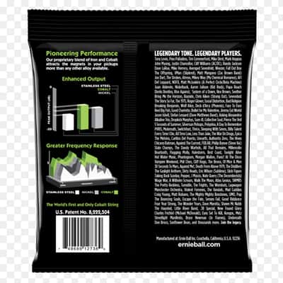 Ernie Ball - Regular Slinky Cobalt Electric Bass Guitar Strings - .045-.130 5 String image 2