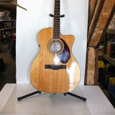 Fender Paramount PM-3C Triple-0 All-Mahogany Natural Acoustic Guitar with Case image 1
