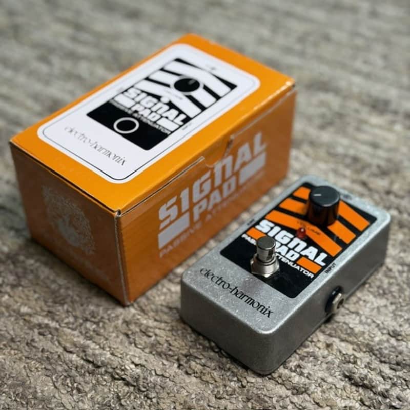 Electro-Harmonix Signal Pad Passive Attenuator 2008 - Present - Orange / Black / Gray image 1