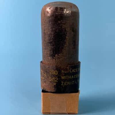 1950 Raytheon 6V6GT Vintage Zenith Smoke Glass Vacuum Tube! Tests Good! T558 image 2