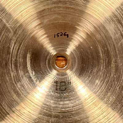 18” Paiste 1976 Black Label 2002 Crash Cymbal 1526g image 7